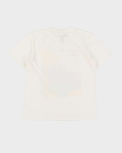 Joshua Tree National Park White Graphic T-Shirt - M / L