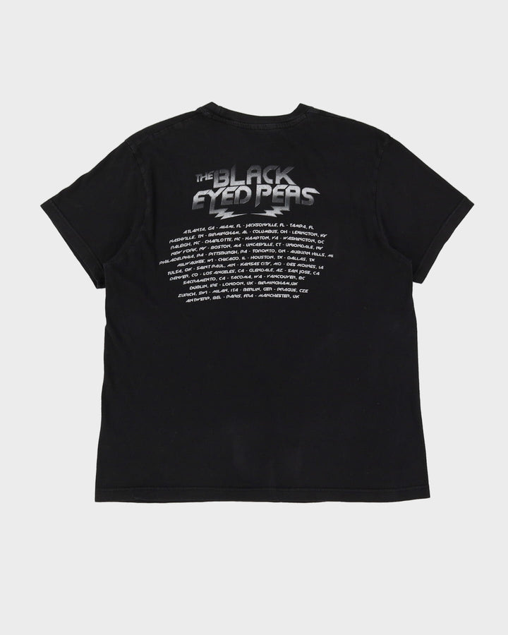 00s The Black Eyed Peas Black Graphic T-Shirt - L