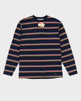 Deadstock With Tags 90s Levi's Navy Striped Long Sleeve T-Shirt - S