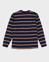 Deadstock With Tags 90s Levi's Navy Striped Long Sleeve T-Shirt - S