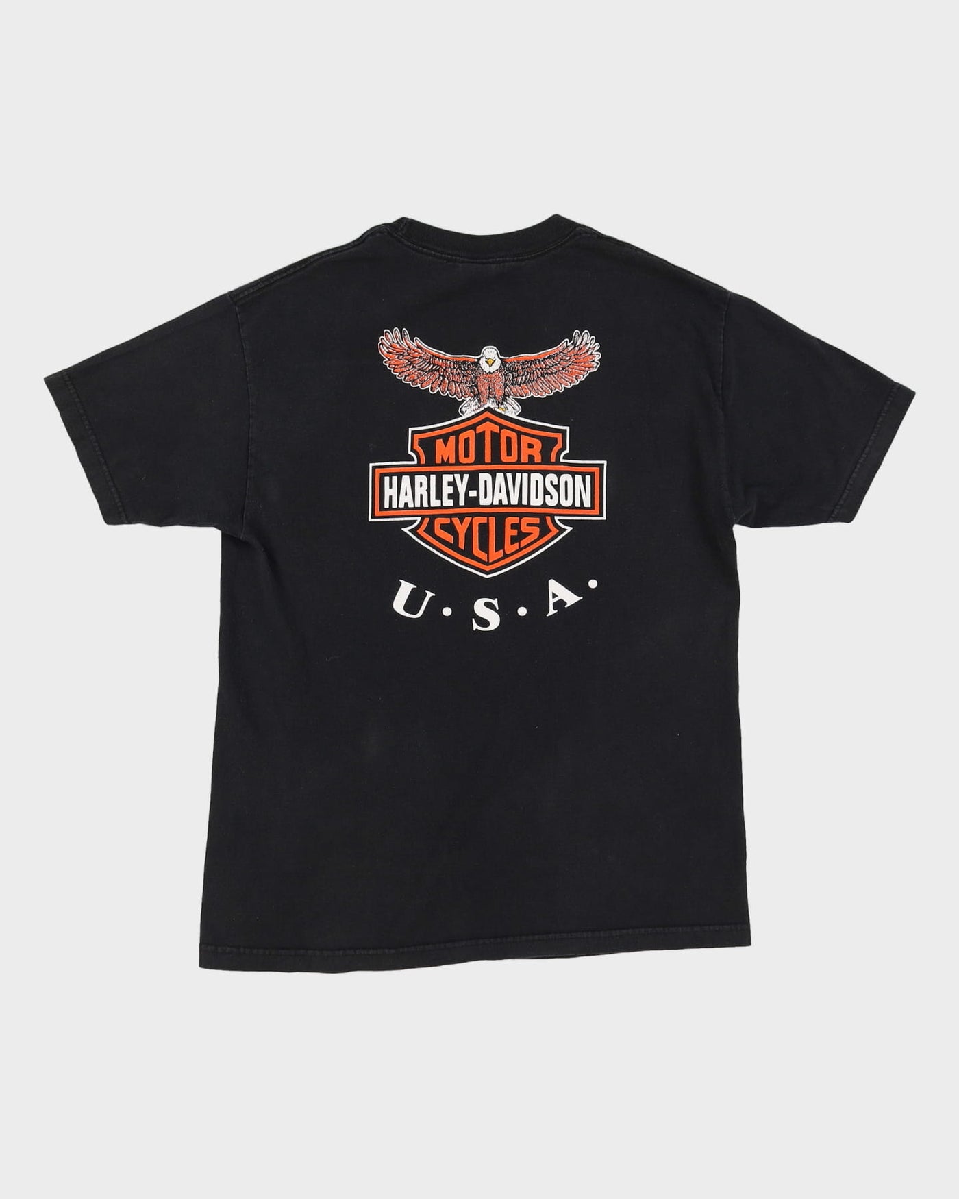 Vintage 90s Harley Davidson Black T-Shirt - L