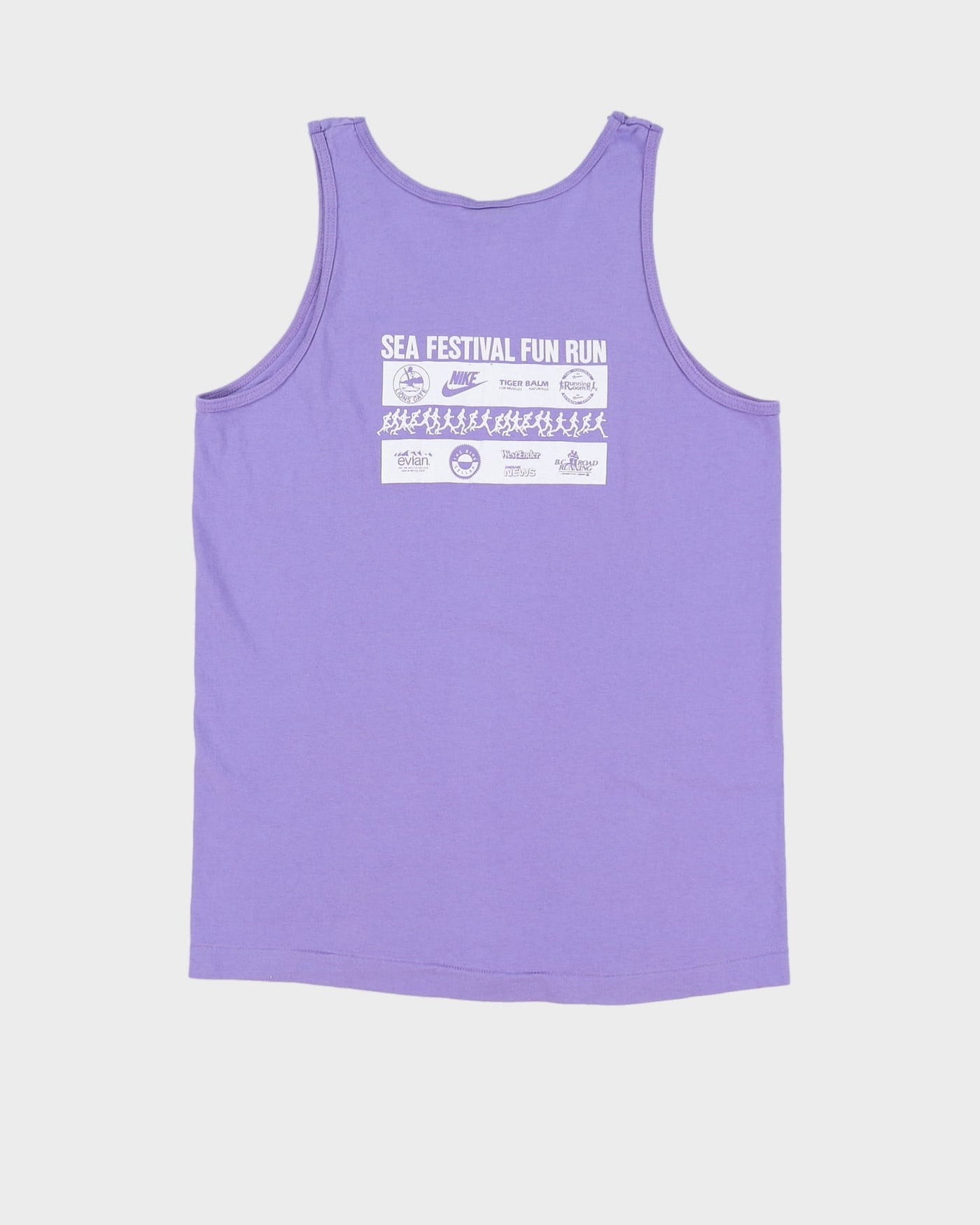 Vintage 1991 Sea Fun Run Purple Vest - M / L