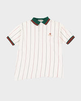 Vintage 90s Bootleg Gucci White Polo Shirt - M