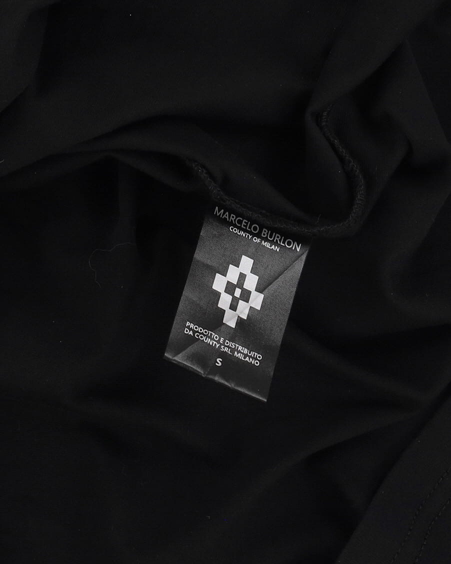 Marcelo Burlon Black Wings T-Shirt - S