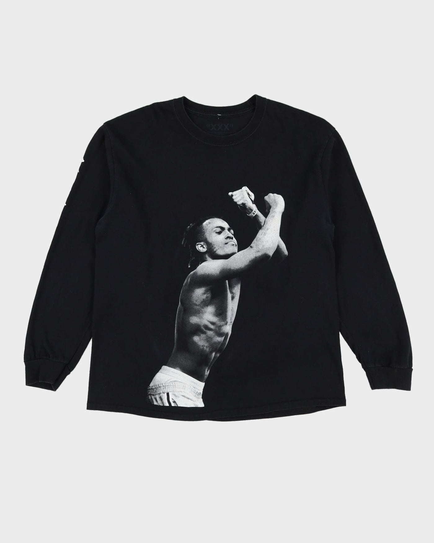 XXX Tentacion Long Sleeve Black Band T-Shirt - L