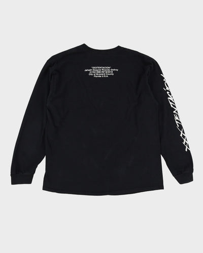 XXX Tentacion Long Sleeve Black Band T-Shirt - L