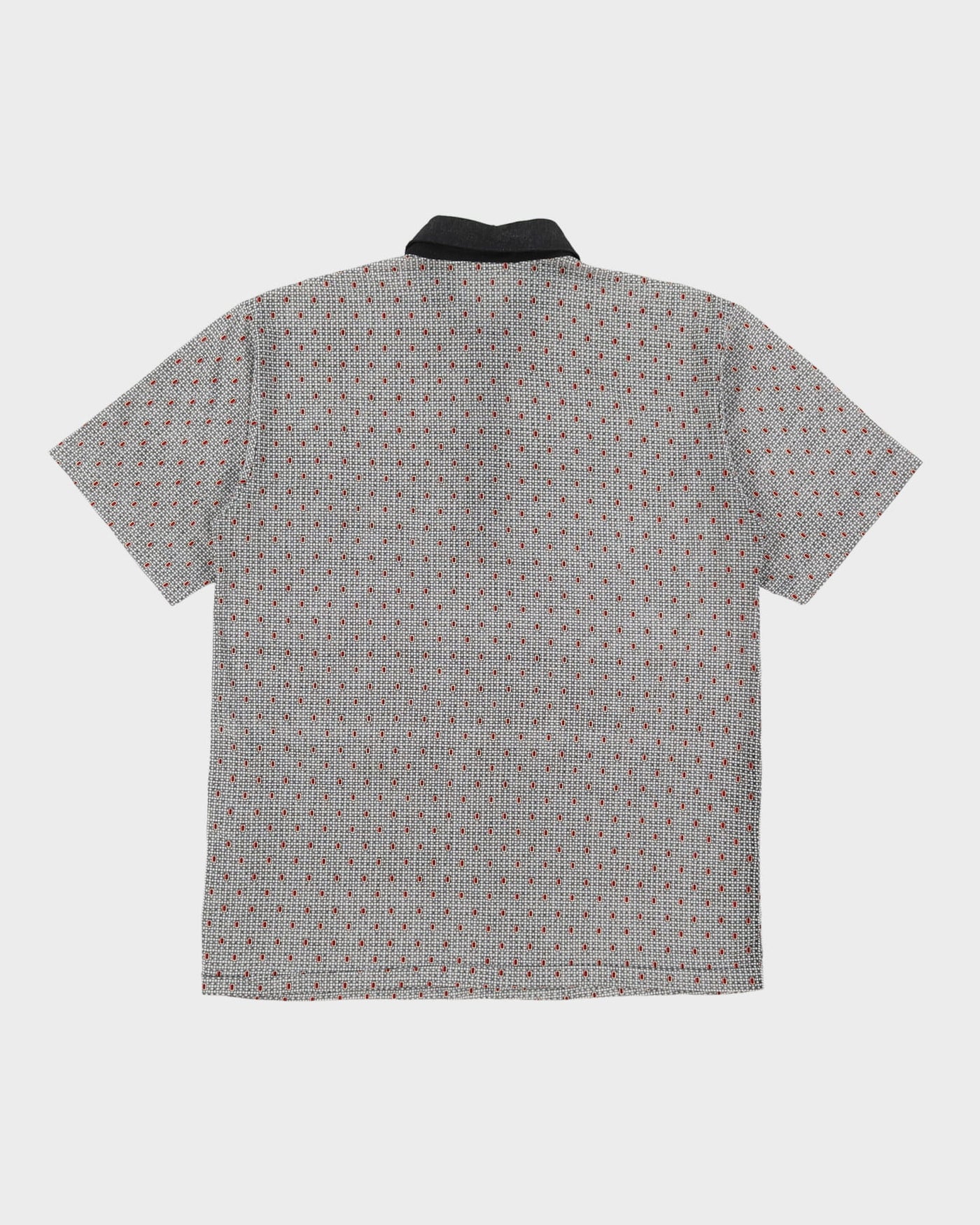 Vintage 70s Dunhill All Over Print Polo Shirt - M / L