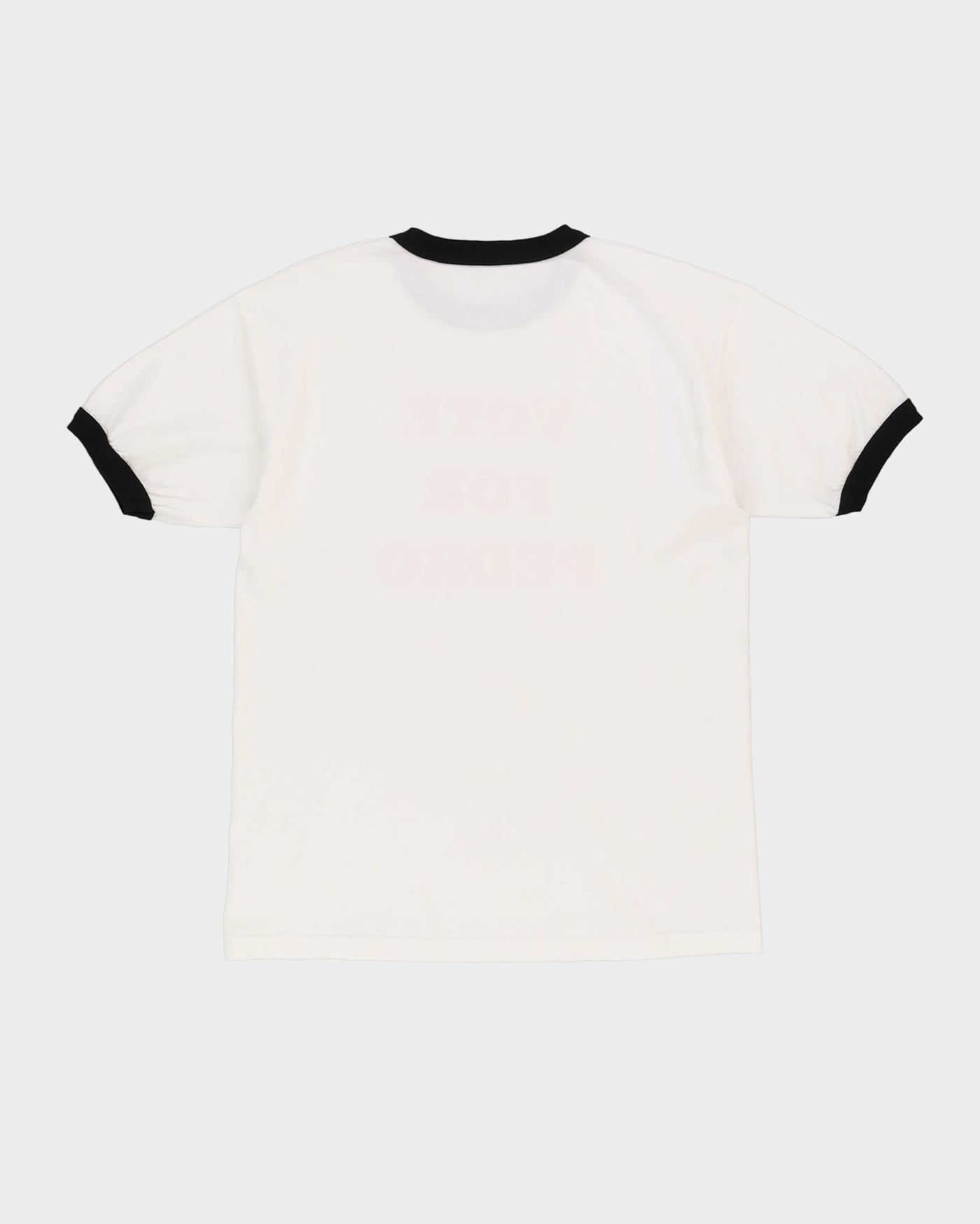 Napoleon Dynamite Vote For Pedro White Ringer T-Shirt - L