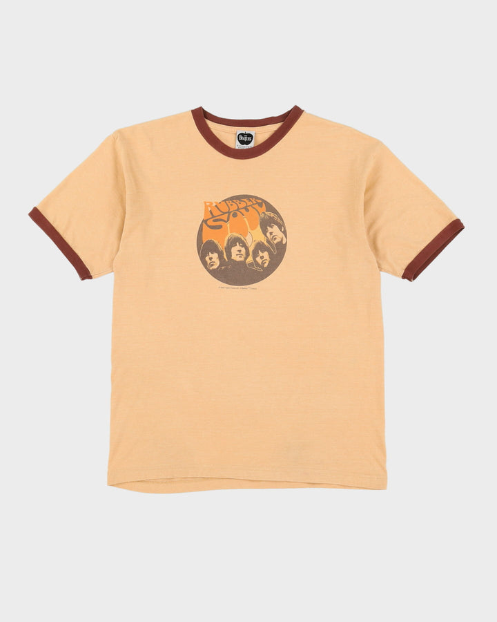 2004 The Beatles Rubber Soul Ringer T-Shirt - S / M