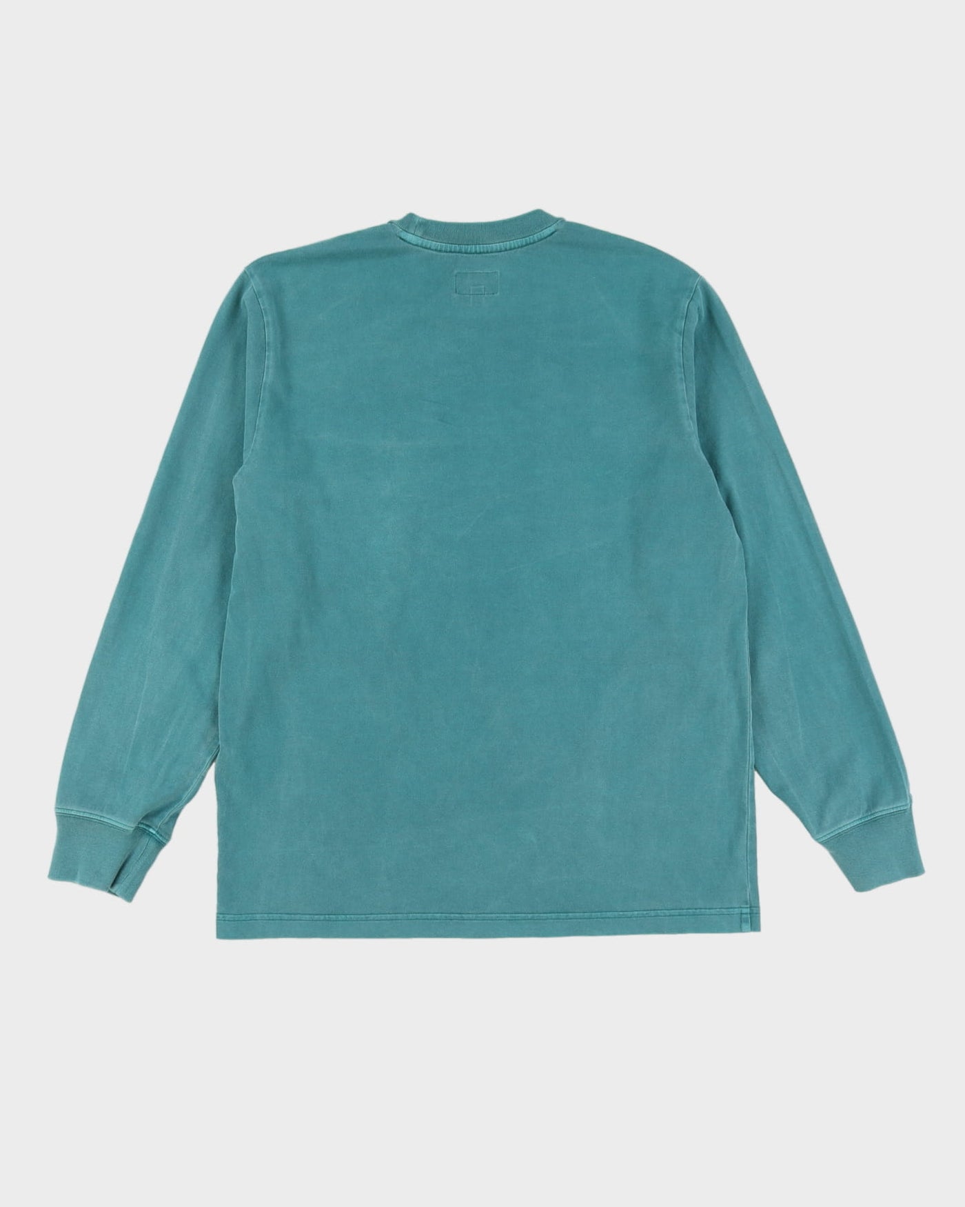 Supreme Green Over-Dyed Long Sleeve T-Shirt - S