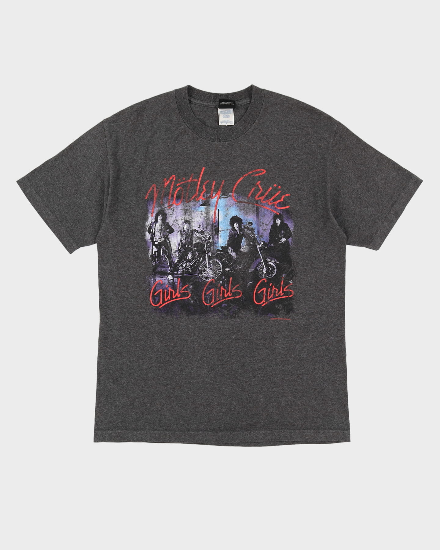 2003 Motley Crue Girls Girls Girls Graphic Band T-Shirt - L
