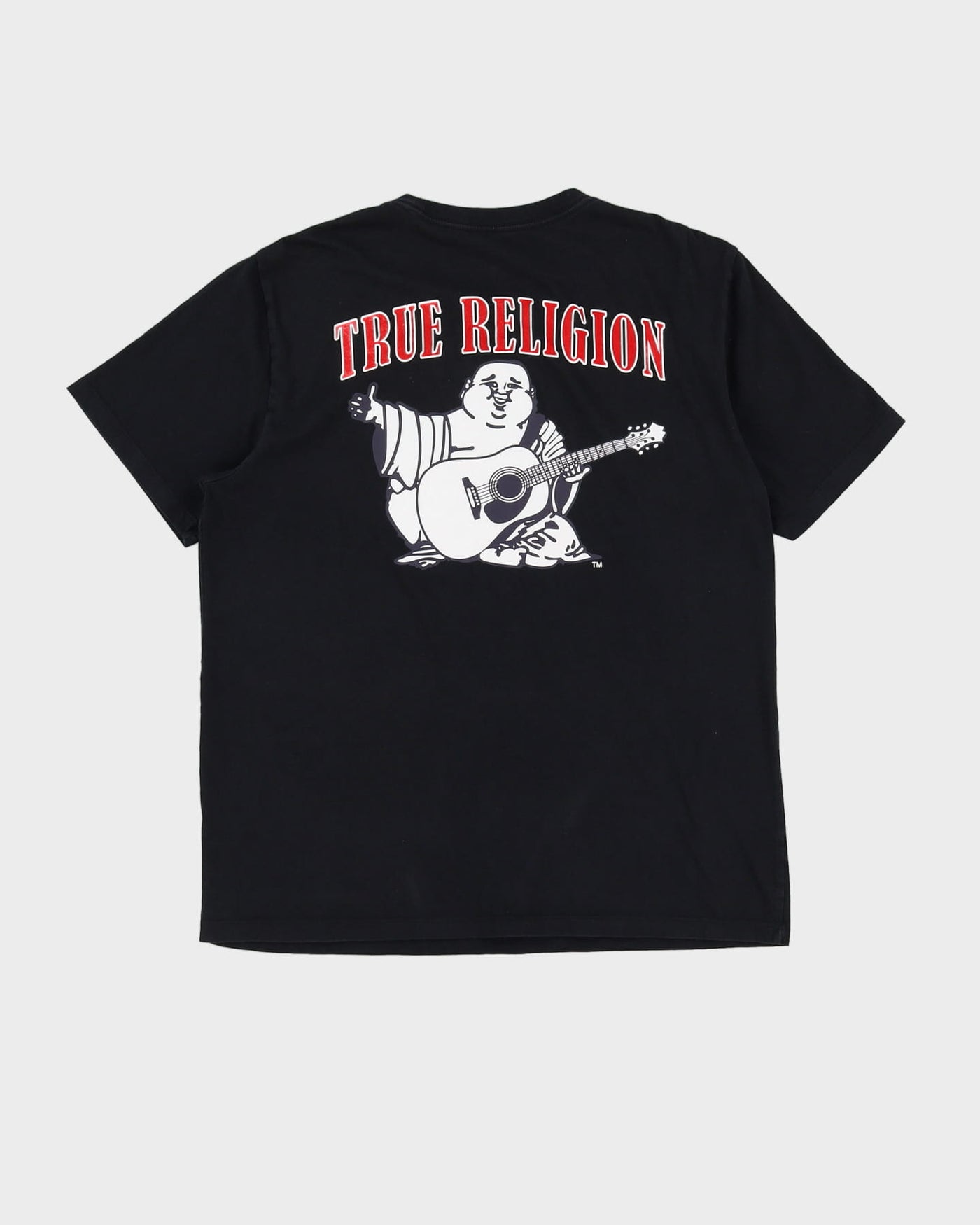 True Religion Guitar Graphic Black T-Shirt - L
