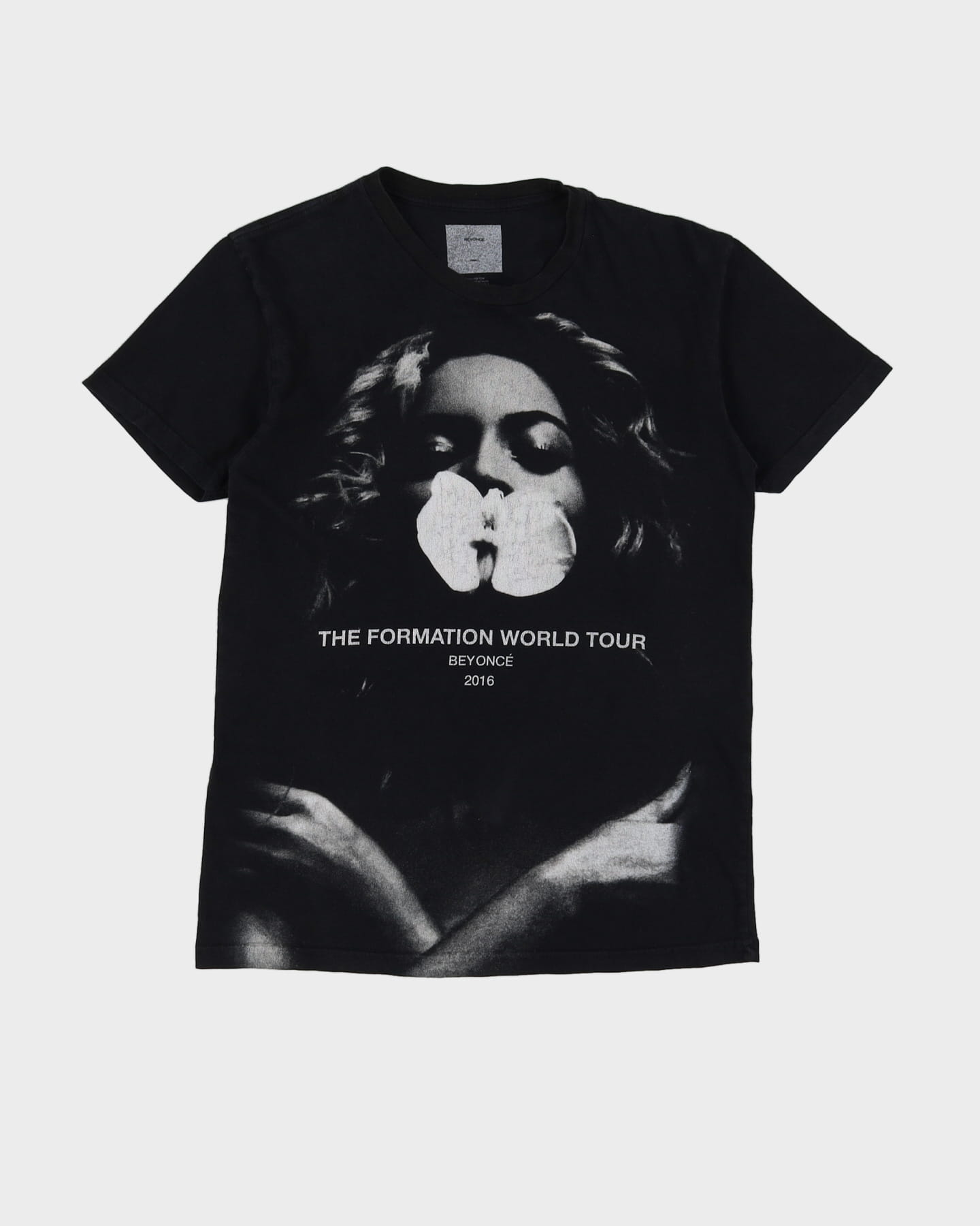 Beyonce The Formation World Tour Black Graphic Band T-Shirt - S