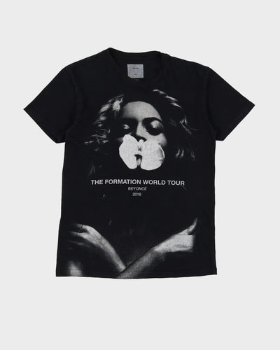 Beyonce The Formation World Tour Black Graphic Band T-Shirt - S