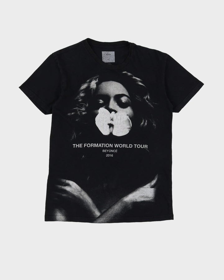 Beyonce The Formation World Tour Black Graphic Band T-Shirt - S
