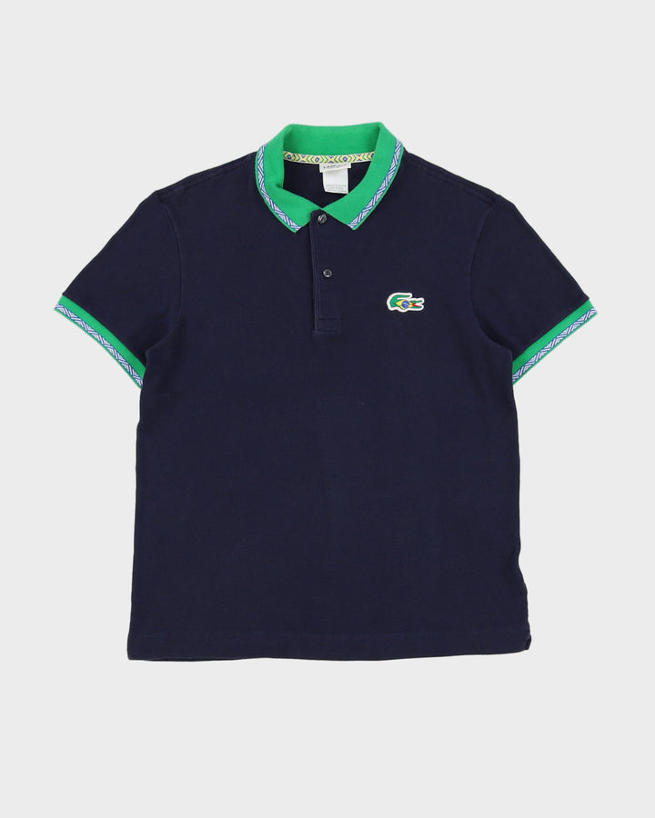 Lacoste Navy Brazil Navy Polo Shirt - M