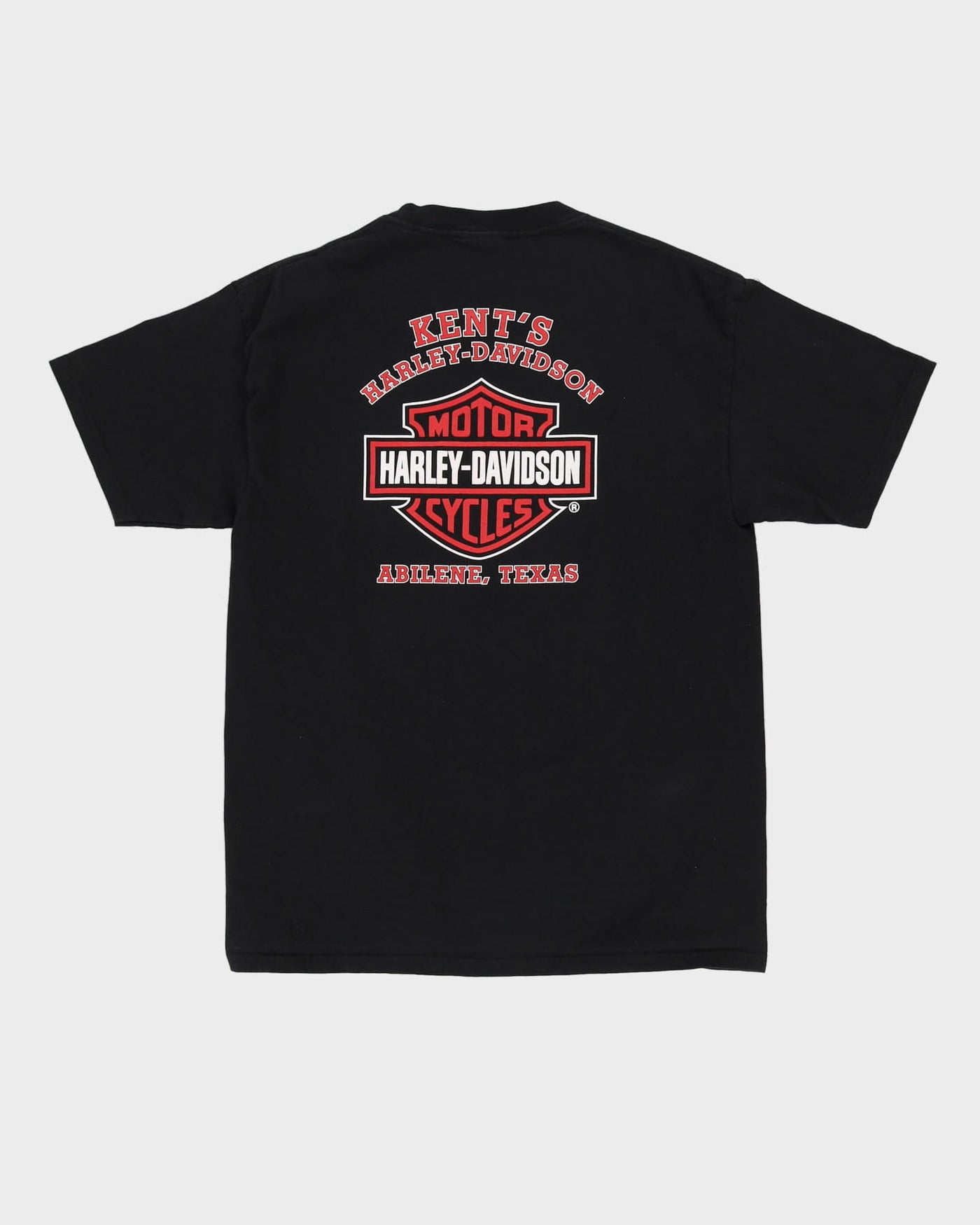 2007 Harley Davidson Black Graphic T-Shirt - M / L