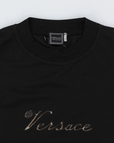 Versace Black Long Sleeve T-Shirt - L