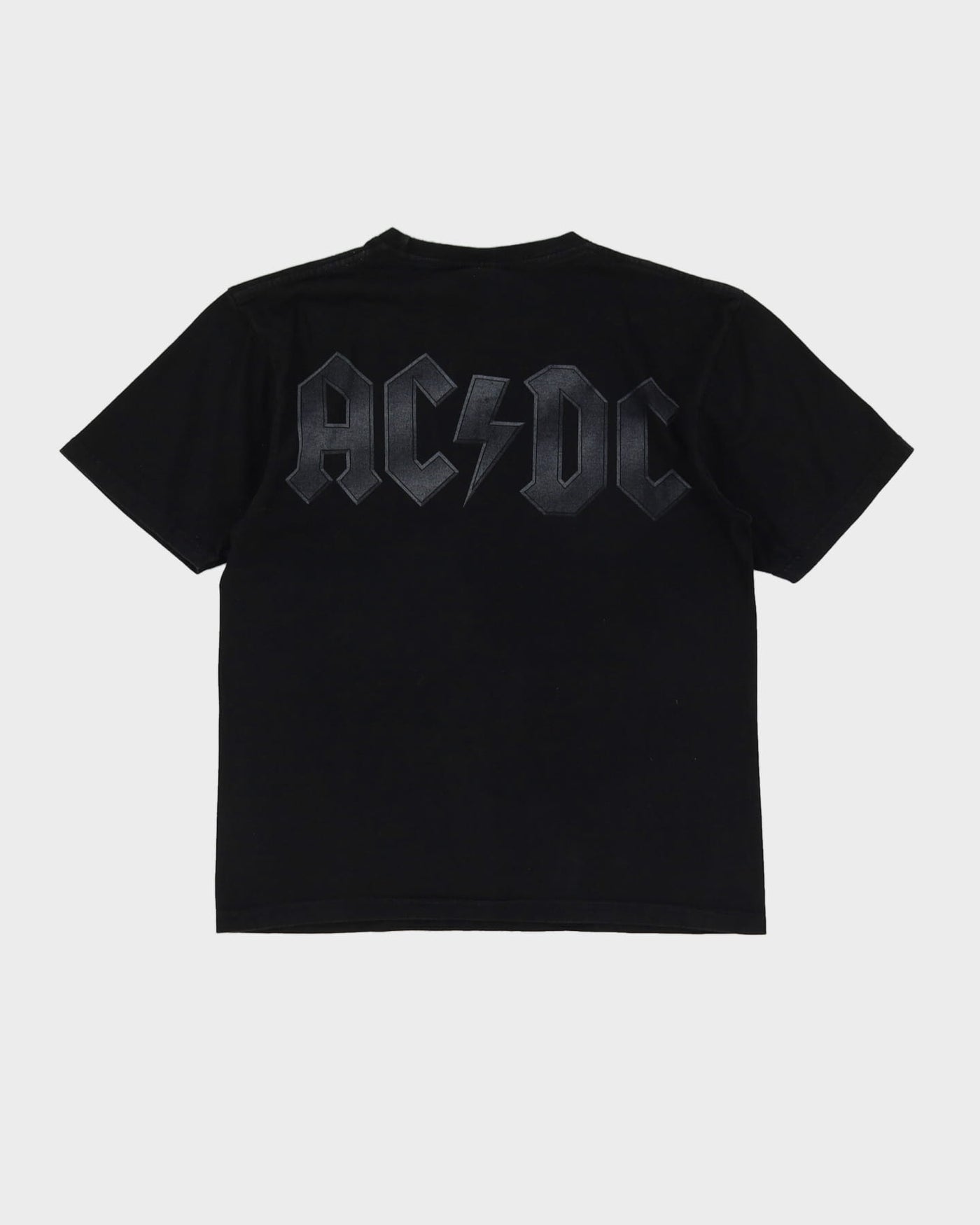 00s ACDC Black Graphic Band T-Shirt - S