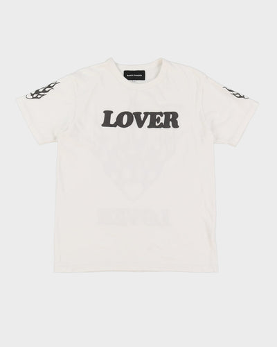 Bianca Chandon White 'Lover' T-Shirt - M