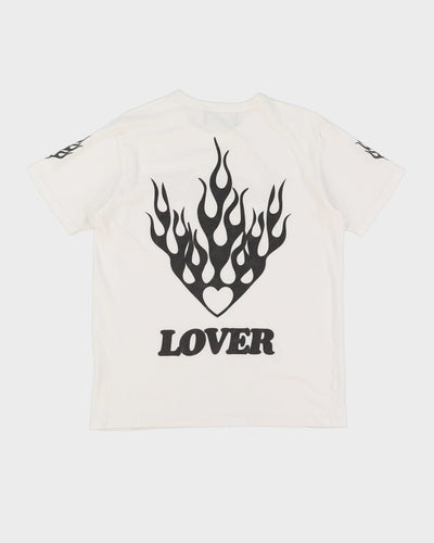 Bianca Chandon White 'Lover' T-Shirt - M