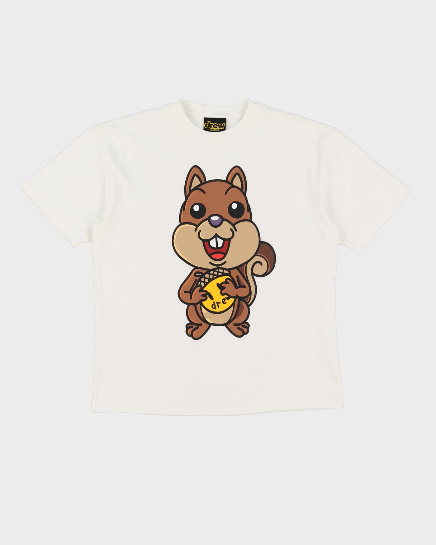 Drew House Justin Bieber White Chipmunk Graphic T-Shirt - M