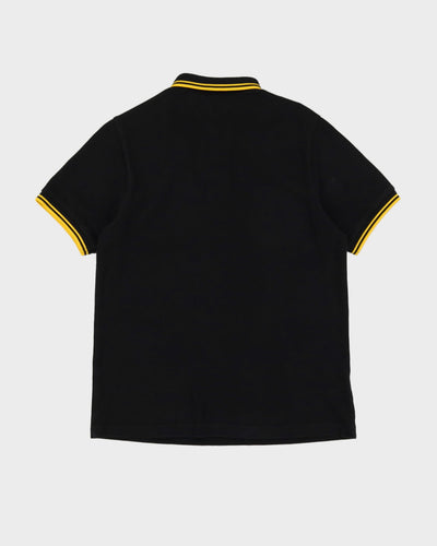 Fred Perry Black / Yellow Slim Fit Polo Shirt - L