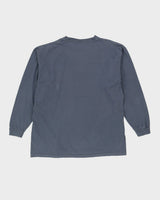 00s Reebok Maui Hawaii Blue Long Sleeved T-Shirt - L