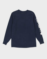 Carhartt Blue Long Sleeved T-Shirt - S