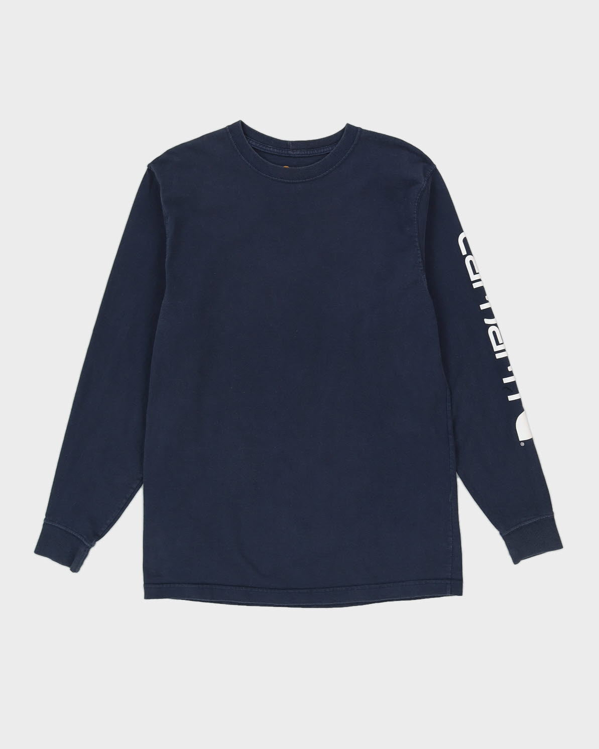 Carhartt Blue Long Sleeved T-Shirt - S