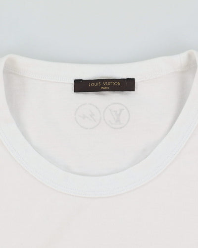 Louis Vuitton x Fragments White T-Shirt - L