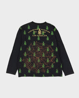 Y2K 00s Christian Audigier Black Long Sleeved T-Shirt - M