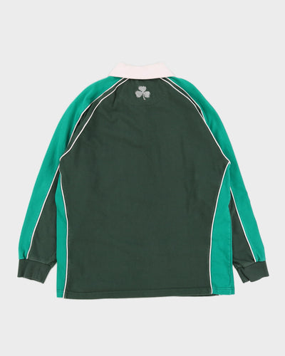 2009 Ireland Rugby Championship On Tour Green Polo Shirt - L