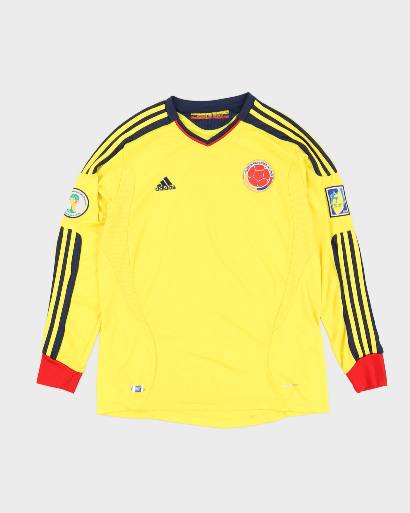 2014 Adidas Colombia International Team Football Shirt - L