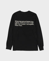 Stussy 8 Ball Corp. Black Long Sleeved T-Shirt - S