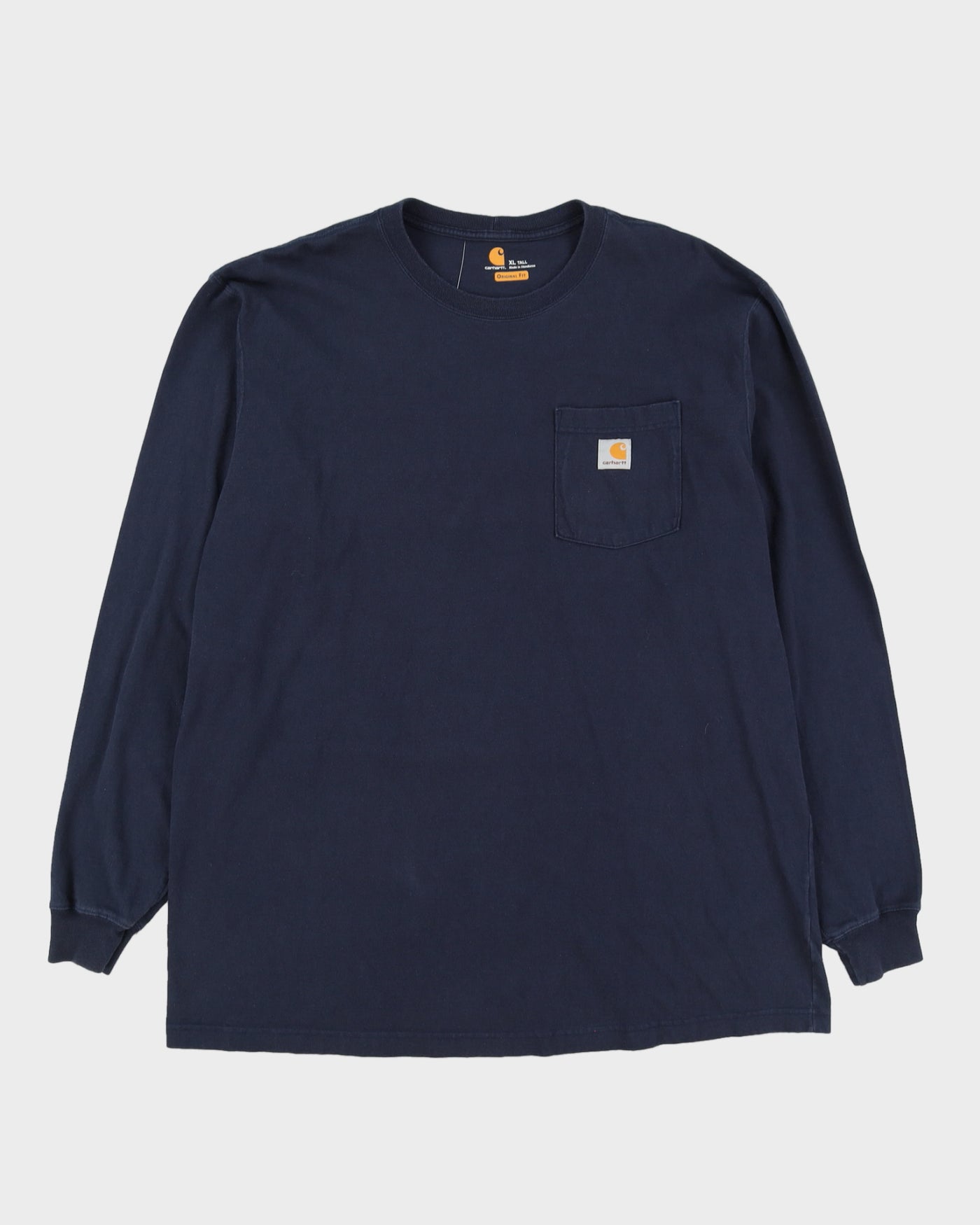 Carhartt Blue Long Sleeved T-Shirt - XL