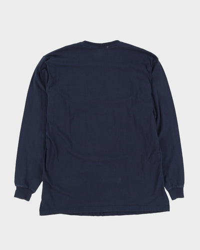 Carhartt Blue Long Sleeved T-Shirt - XL