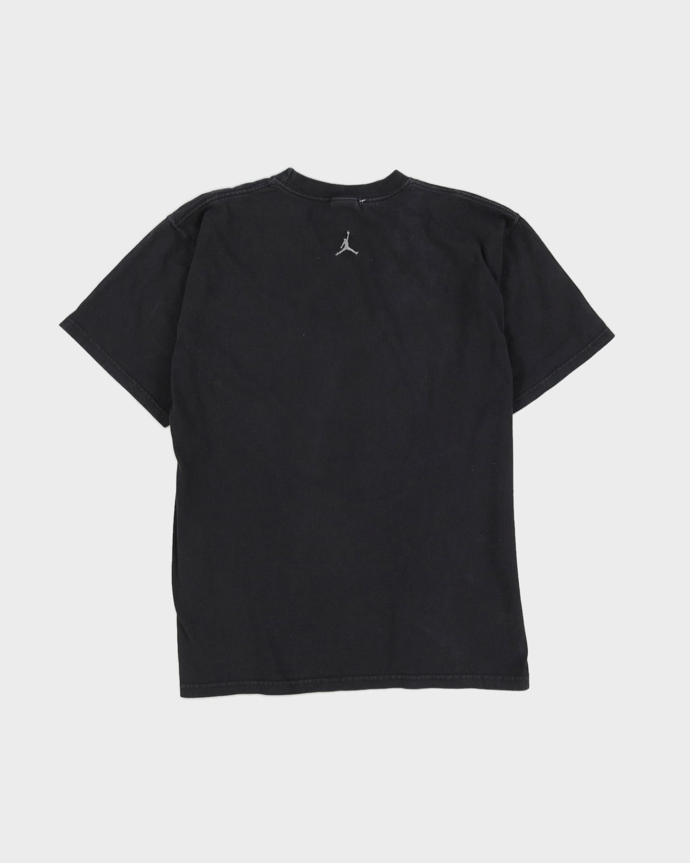 00s Jordan Nike Black T- Shirt With Graphic - L
