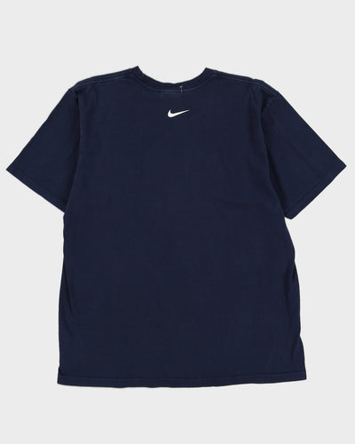 00s Y2K Nike Blue T-Shirt - XL