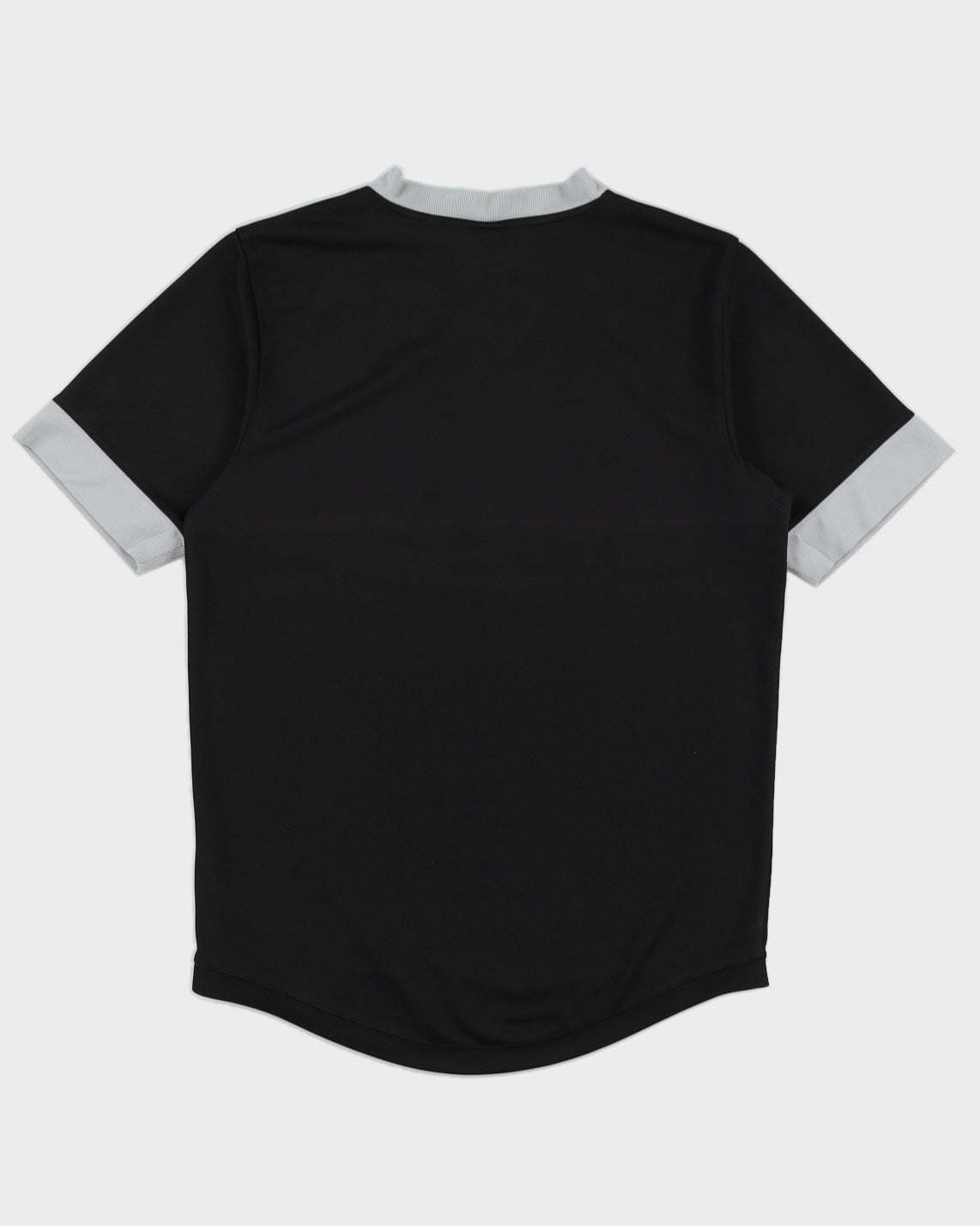 00s Y2K Nike Black V Neck T-Shirt - L