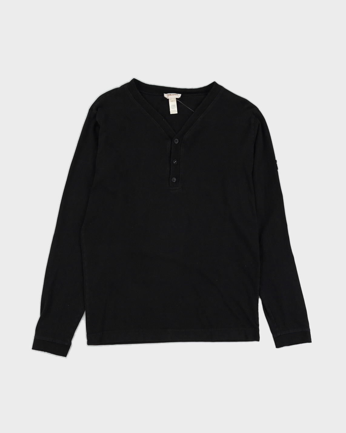Diesel Black Long Sleeved T-Shirt - M