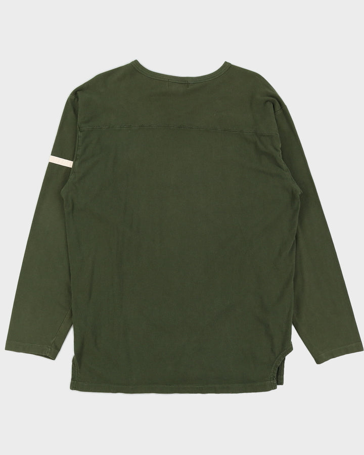 Polo Jeans Co. Green Jersey Long Sleeve T-Shirt - M