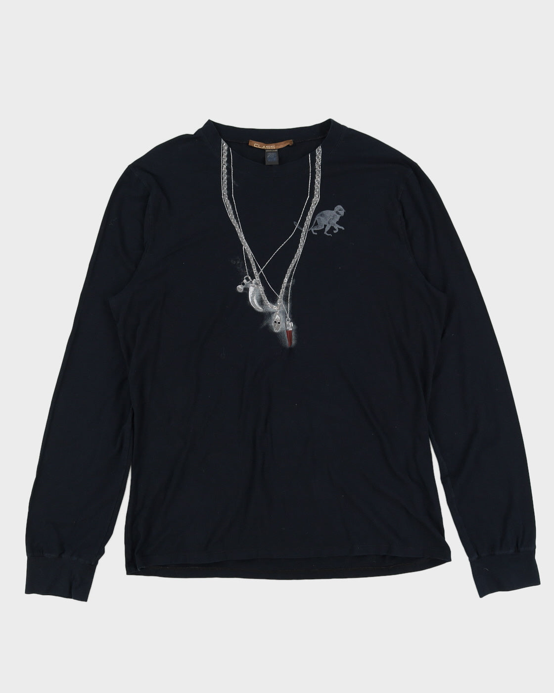 Y2K 00s Class By Roberto Cavalli Long Sleeve - XL