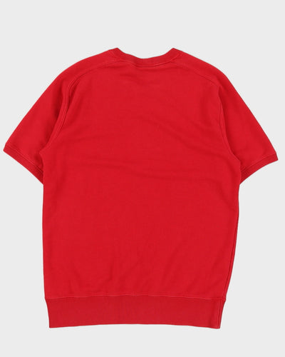 Jordan Red Logo T Shirt - M
