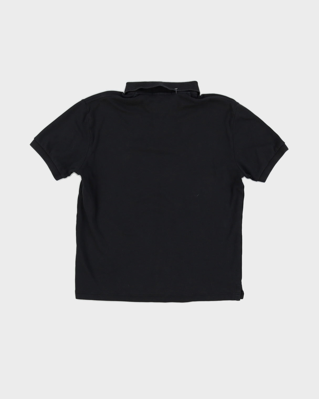 00s Polo Ralph Lauren Black Polo Shirt - S