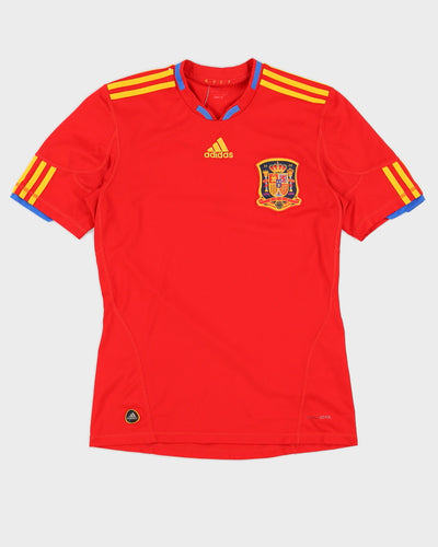 2010 Adidas Spain Home Football Shirt - S