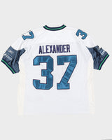 00s NFL Reebok Seattle Seahawks Shaun Alexander 37  Football Jersey - XL