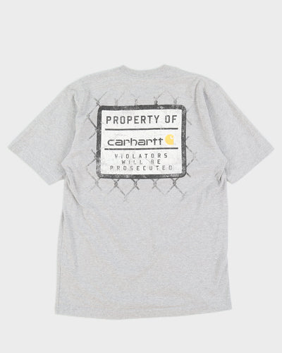 Carhartt Grey Marle T Shirt - M