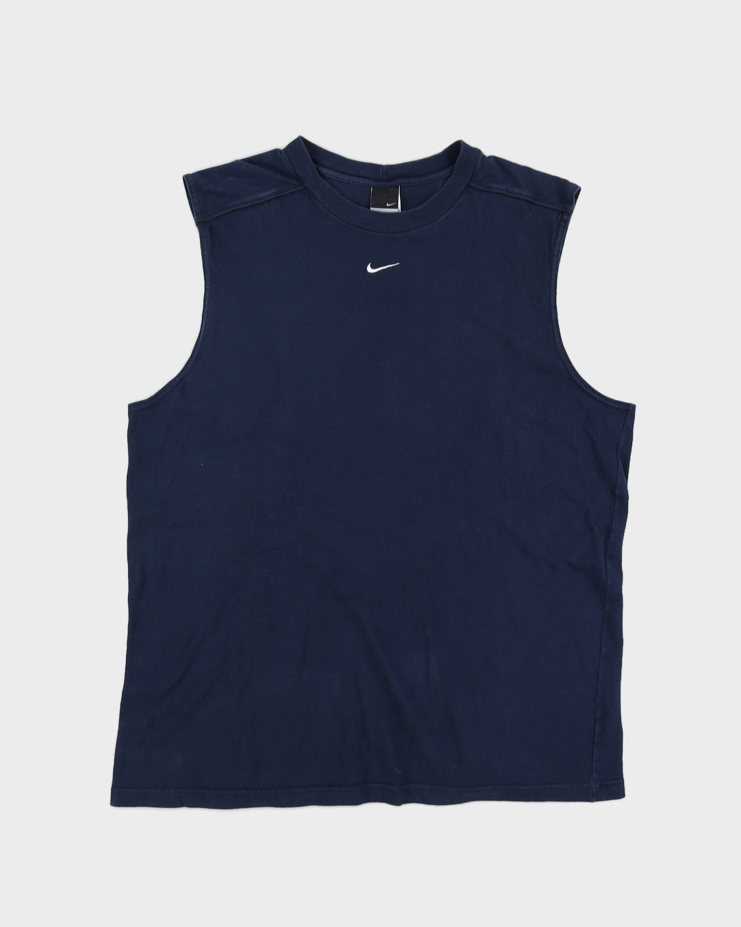 Y2K 00s Nike Swoosh Sleeveless Top - XL