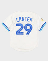 Vintage Mitchell &amp; Ness 1993 World Series Toronto Blue Jays Joe Carter #29 Jersey - L